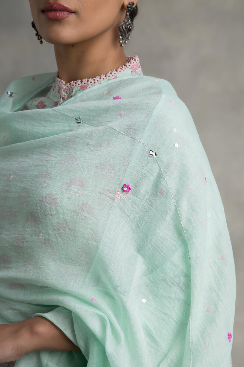 Gauhar Fareena Cotton Silk Dupatta