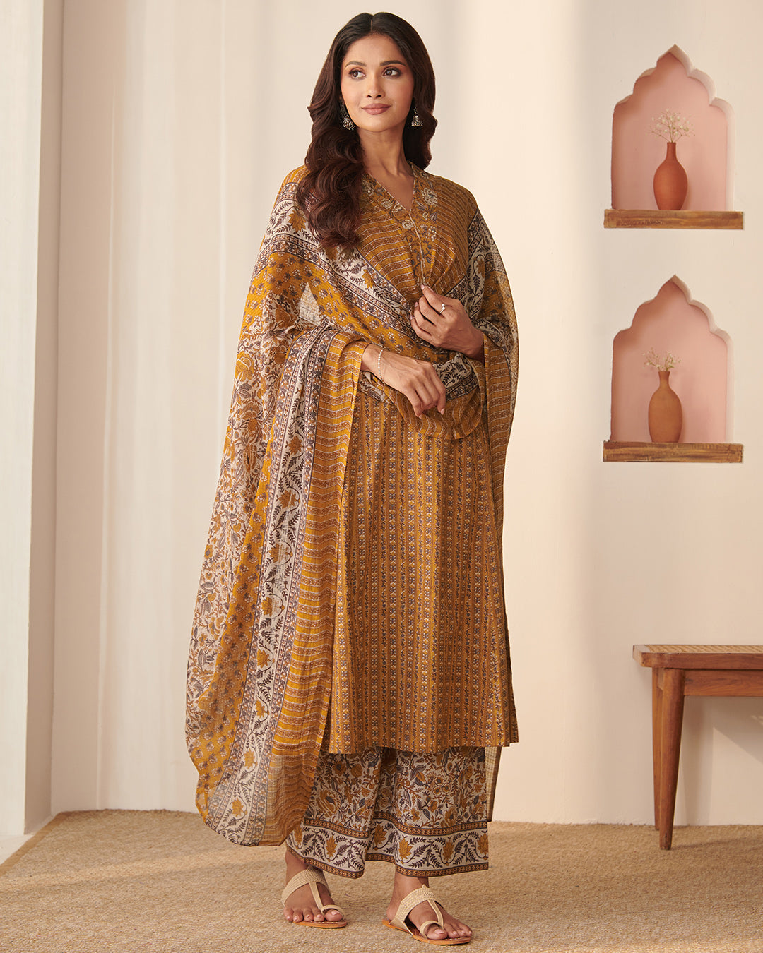 Gauhar Shahida Sanganeri Dupatta