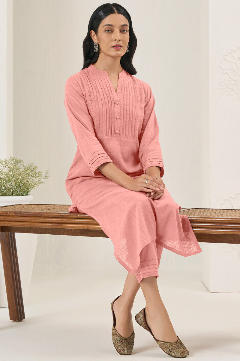 Roza Nida Light Pink Kurta