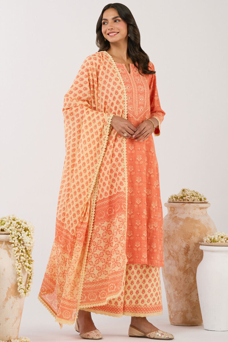 Gulshan Bagh Sabira Sanganeri Dupatta