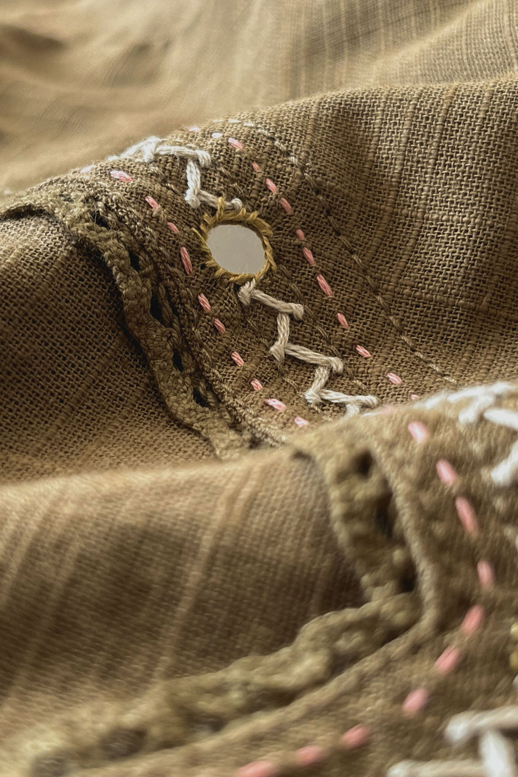 Surplus: Roza Naaz Olive Green Kurta