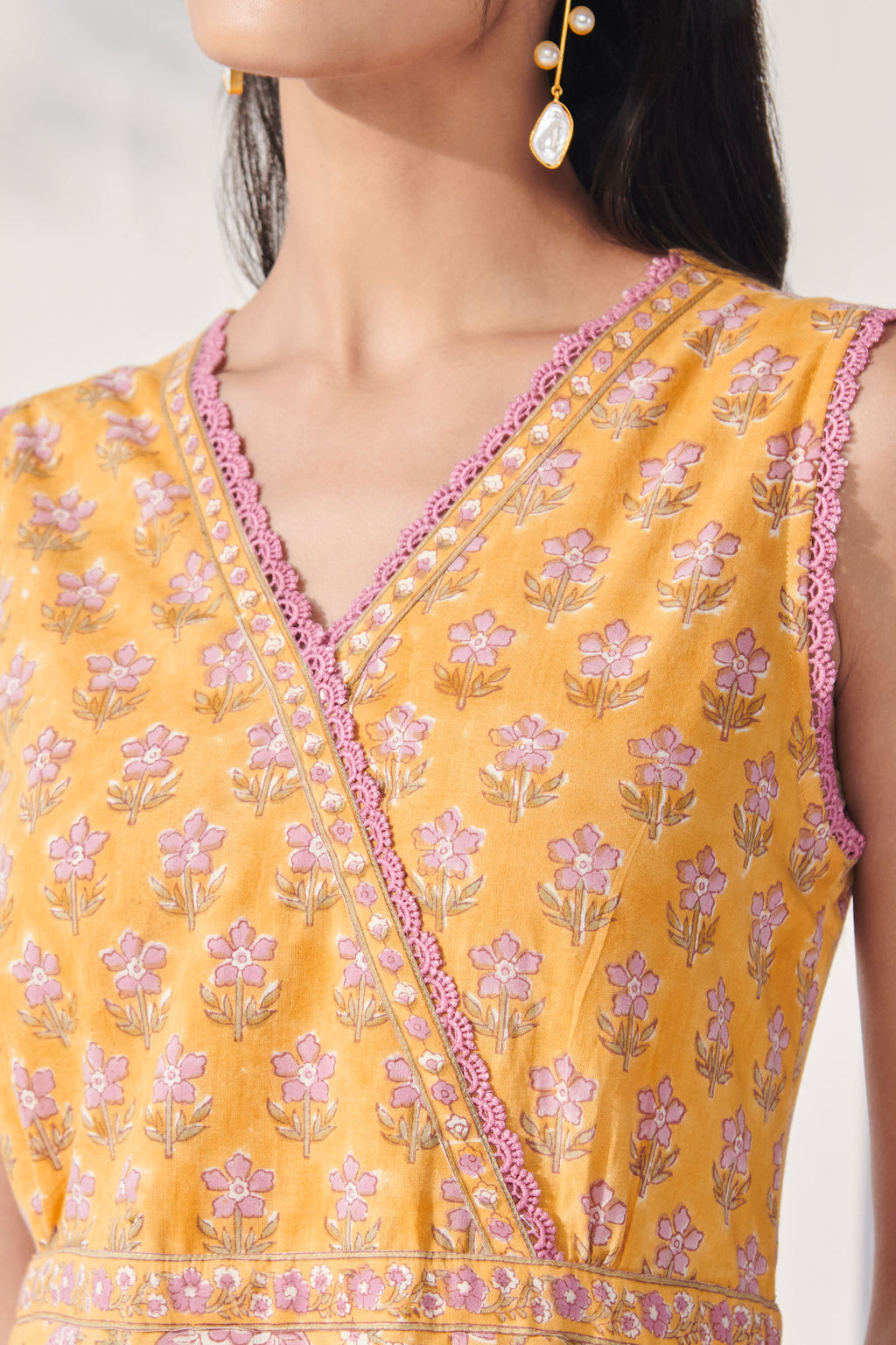 Gulbahar Noor Sanganeri Dress