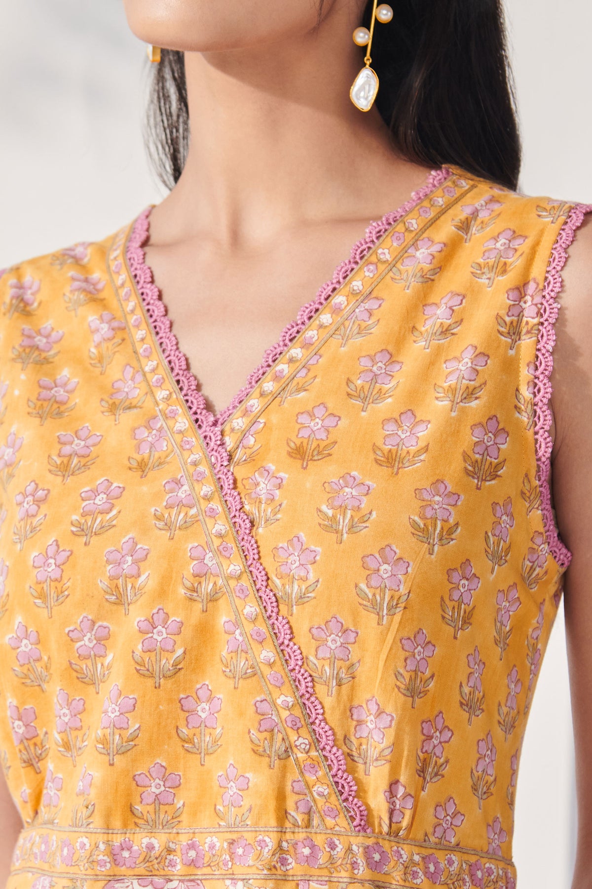 Gulbahar Noor Sanganeri Dress