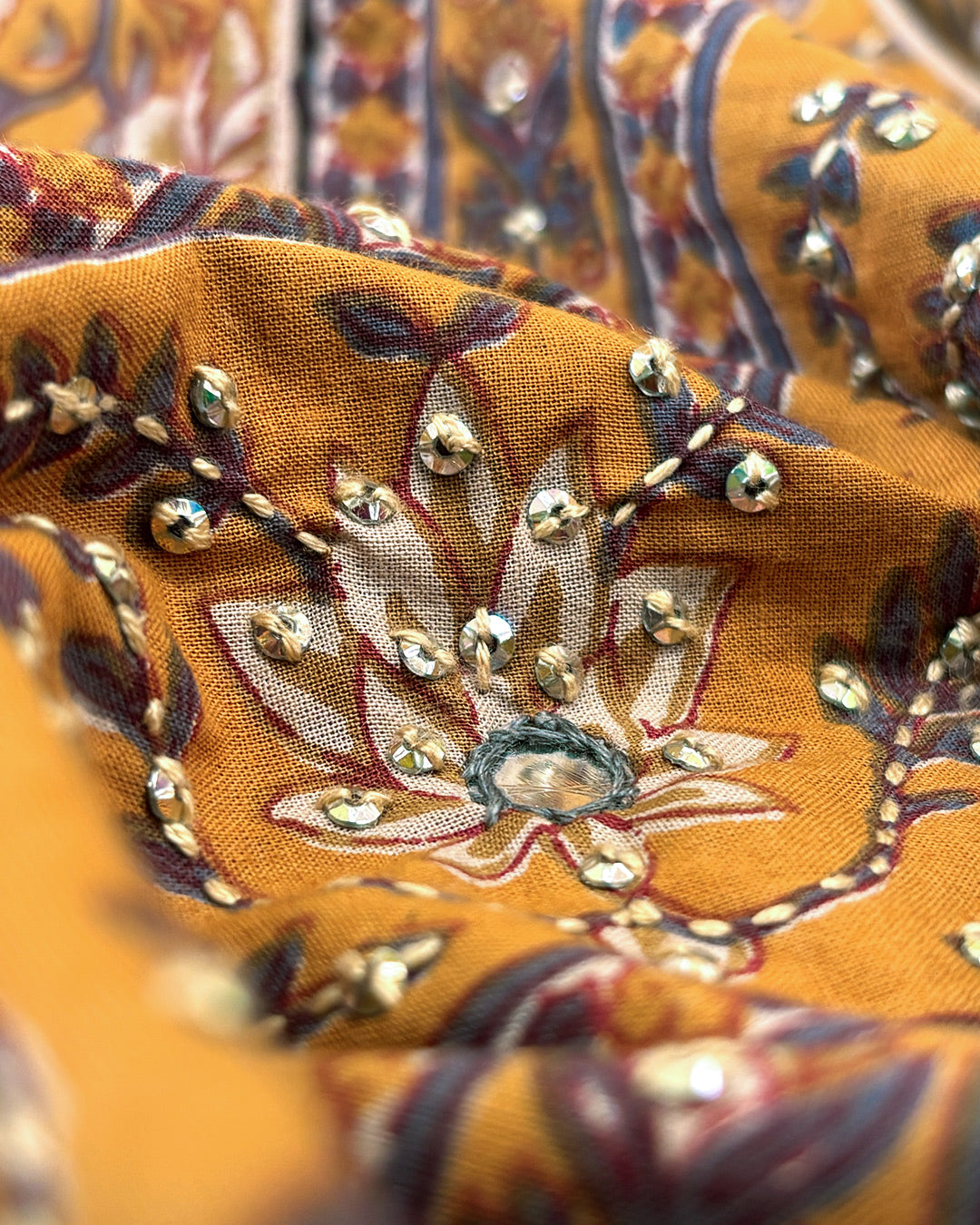 Gauhar Shireen Sanganeri Kurta