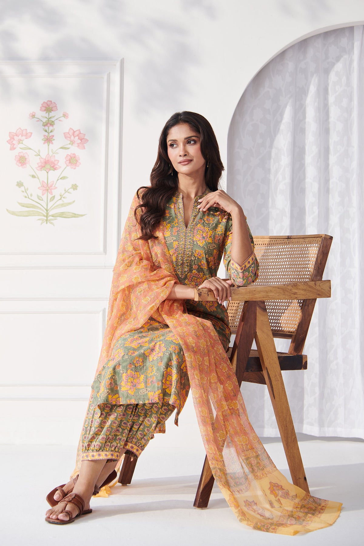 Gulzar Suhana Sanganeri Izhaar Pants