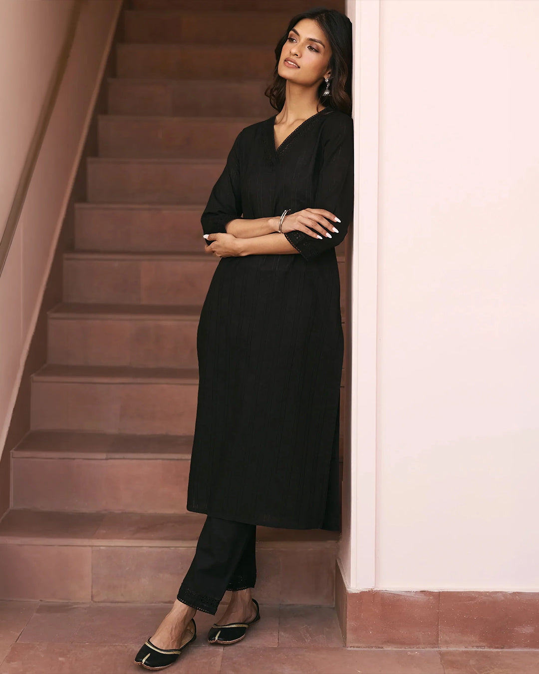 Roza Sehr Black Narrow Pants