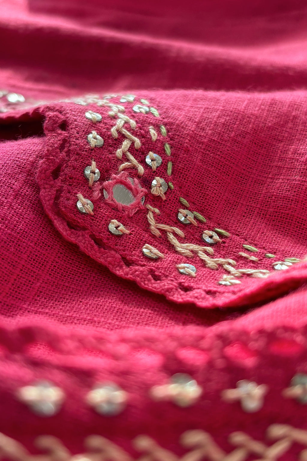 Roza Zara Fuchsia Kurta