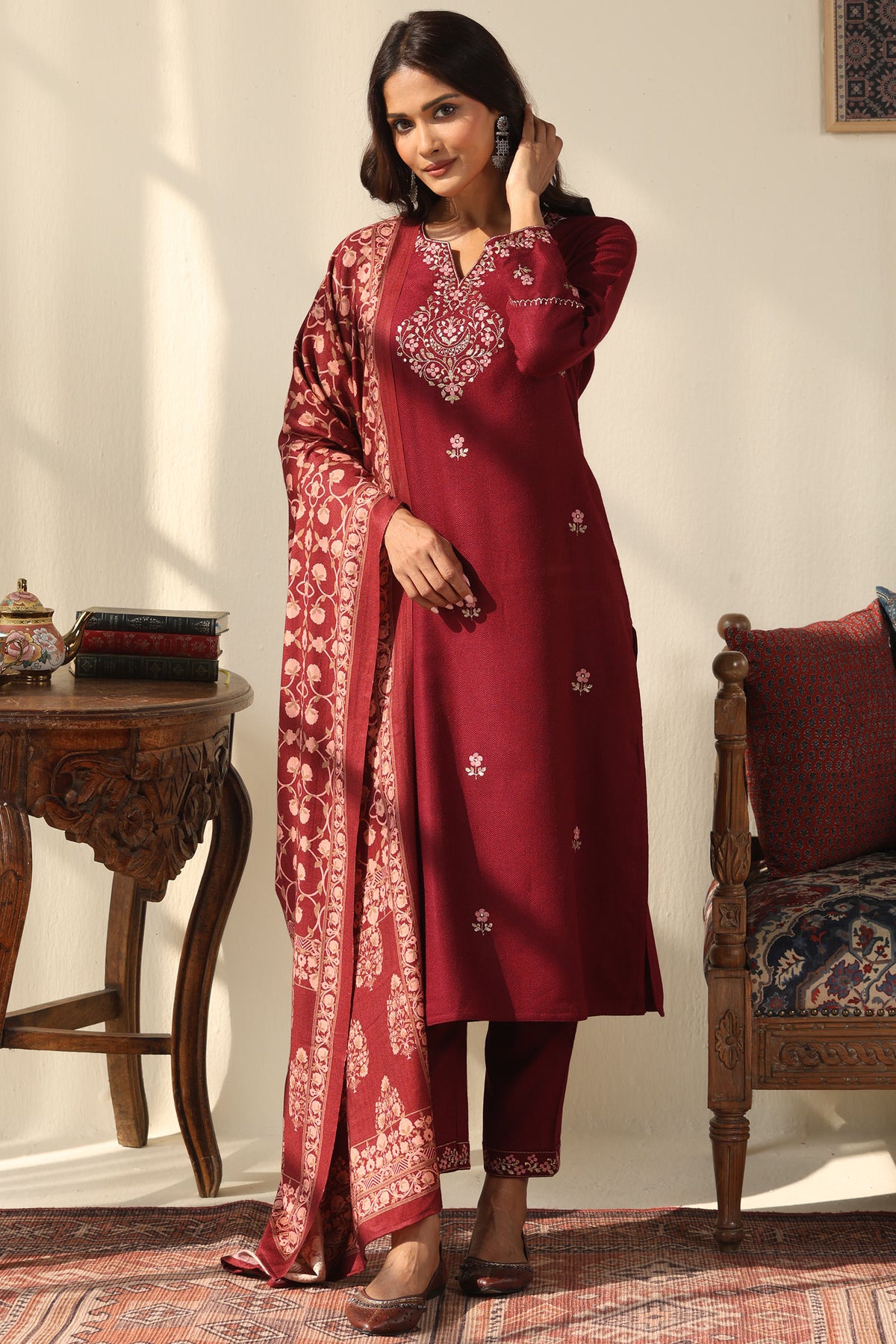 Naadirah Gulbahar Dupatta