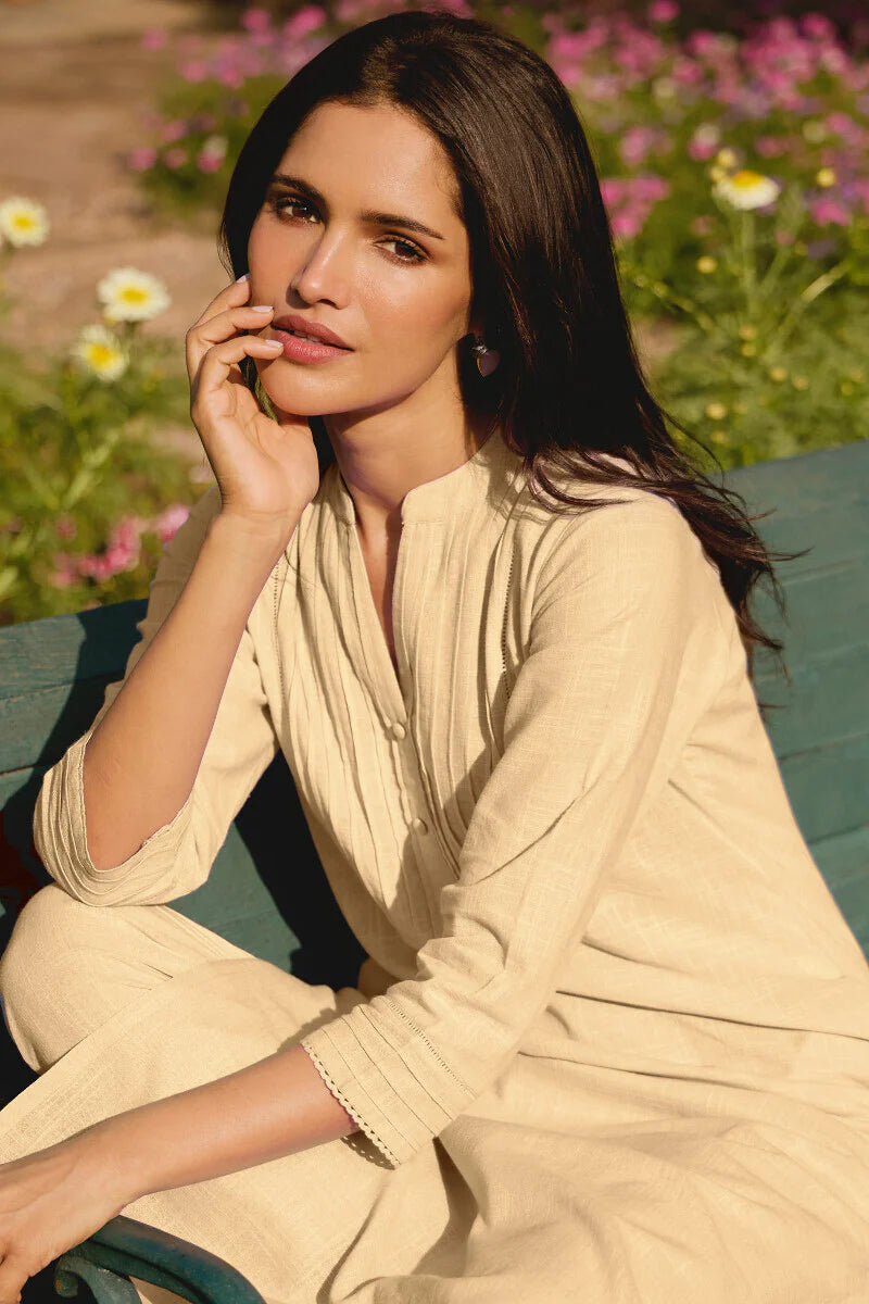 Surplus: Roza Zara Cream Kurta