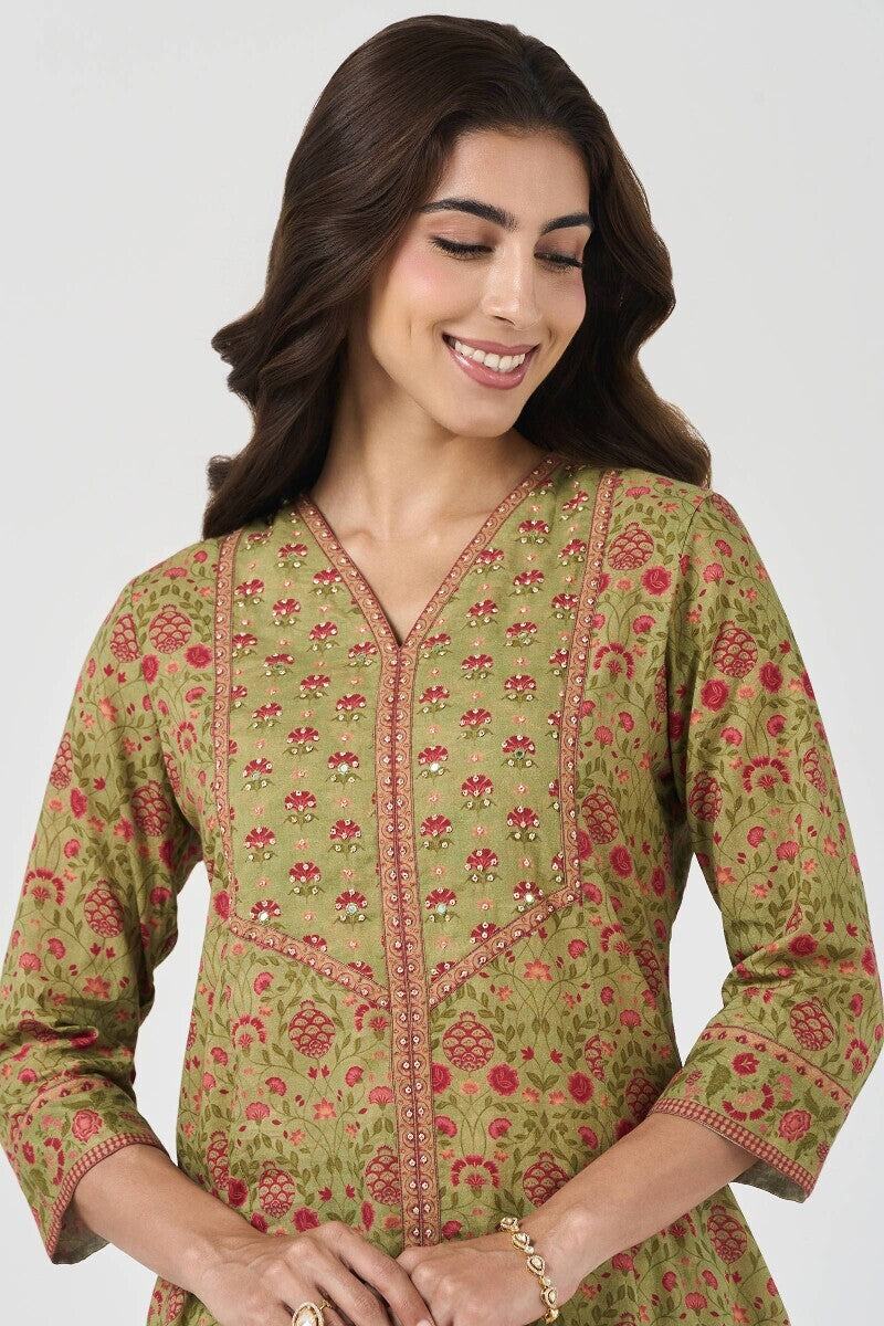 Roz Meher Ishrat Short Kurta