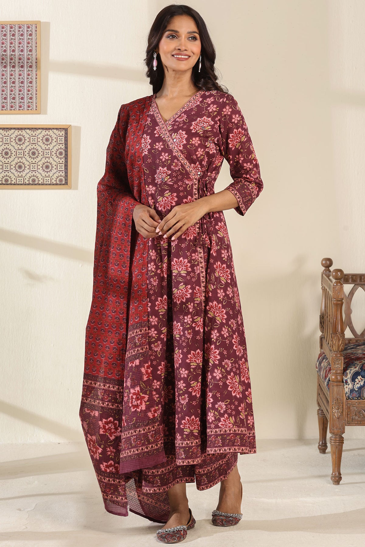 Gauhar Nadira Sanganeri Dupatta