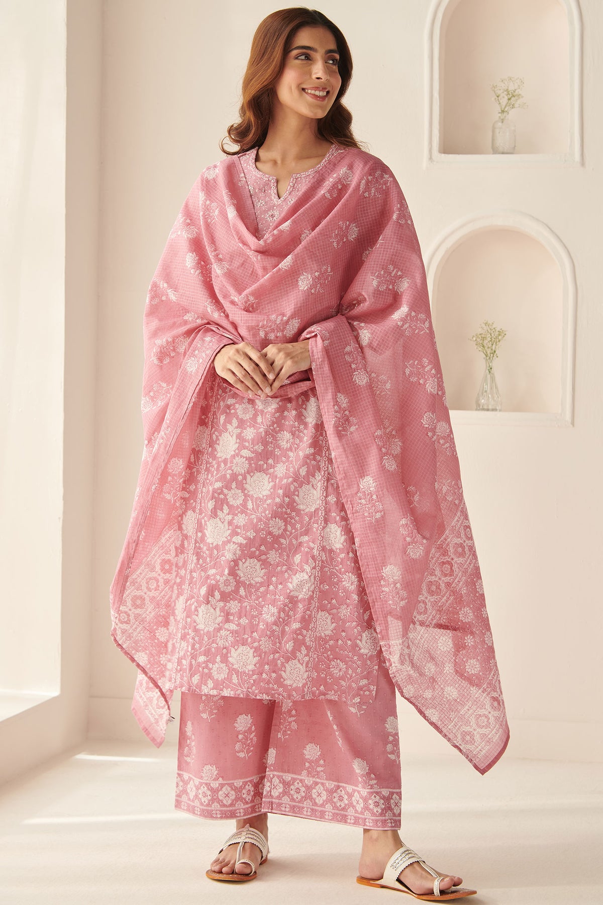 Gulbarg Safeena Sanganeri Dupatta
