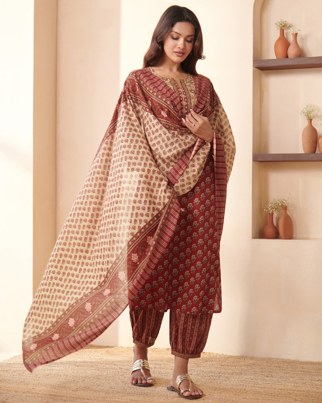 Gauhar Malaika Sanganeri Izhaar Pants
