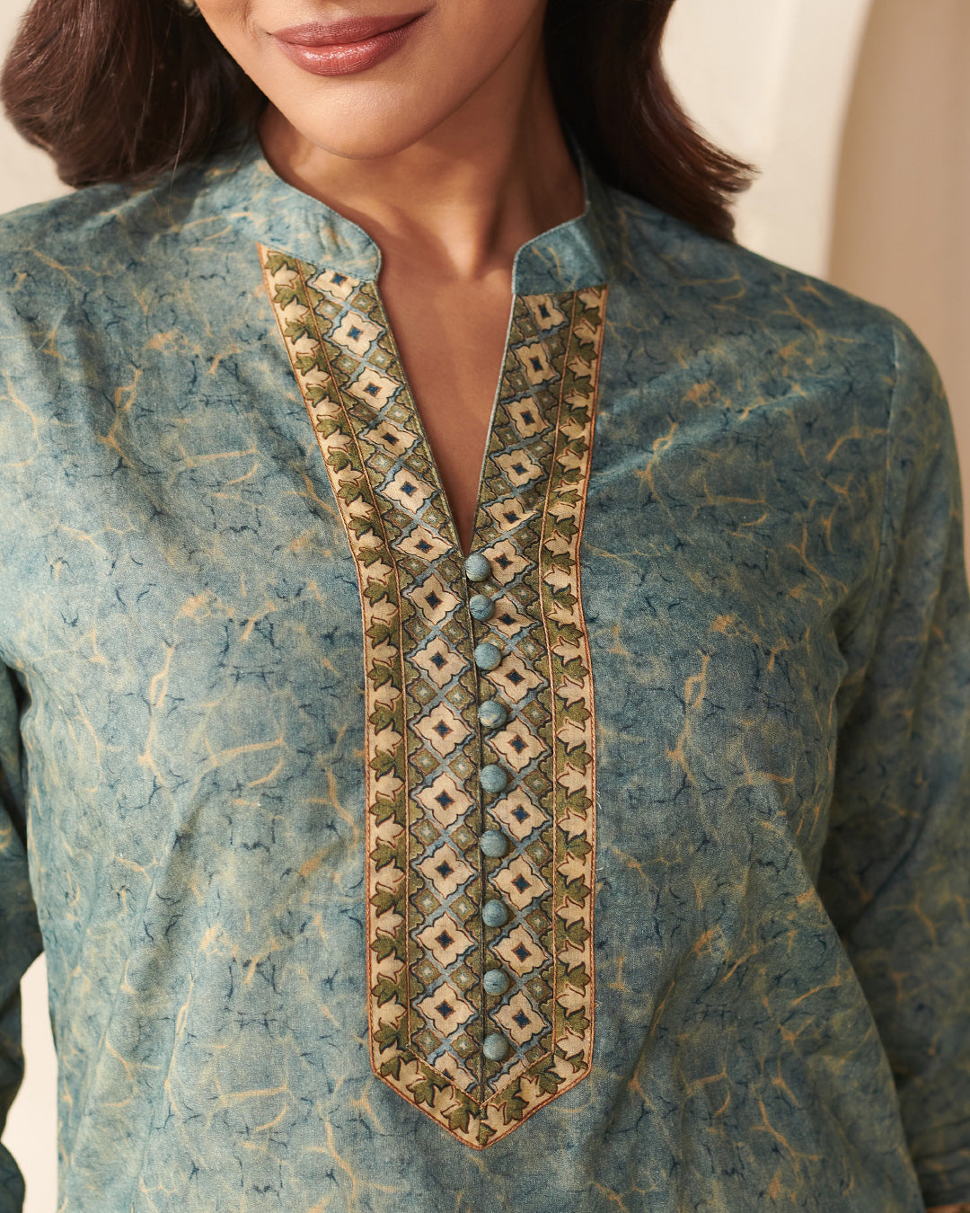 Rangrez Farhin Blue Co-Ord Set