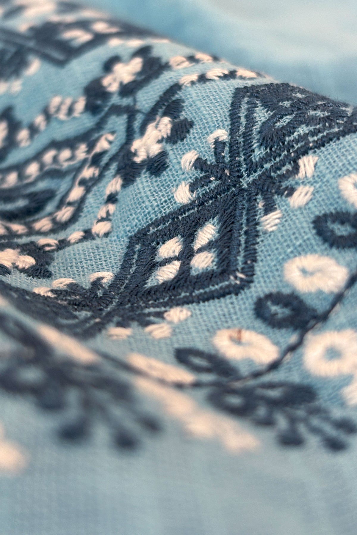 Mehraab Roheen Blue Kurta