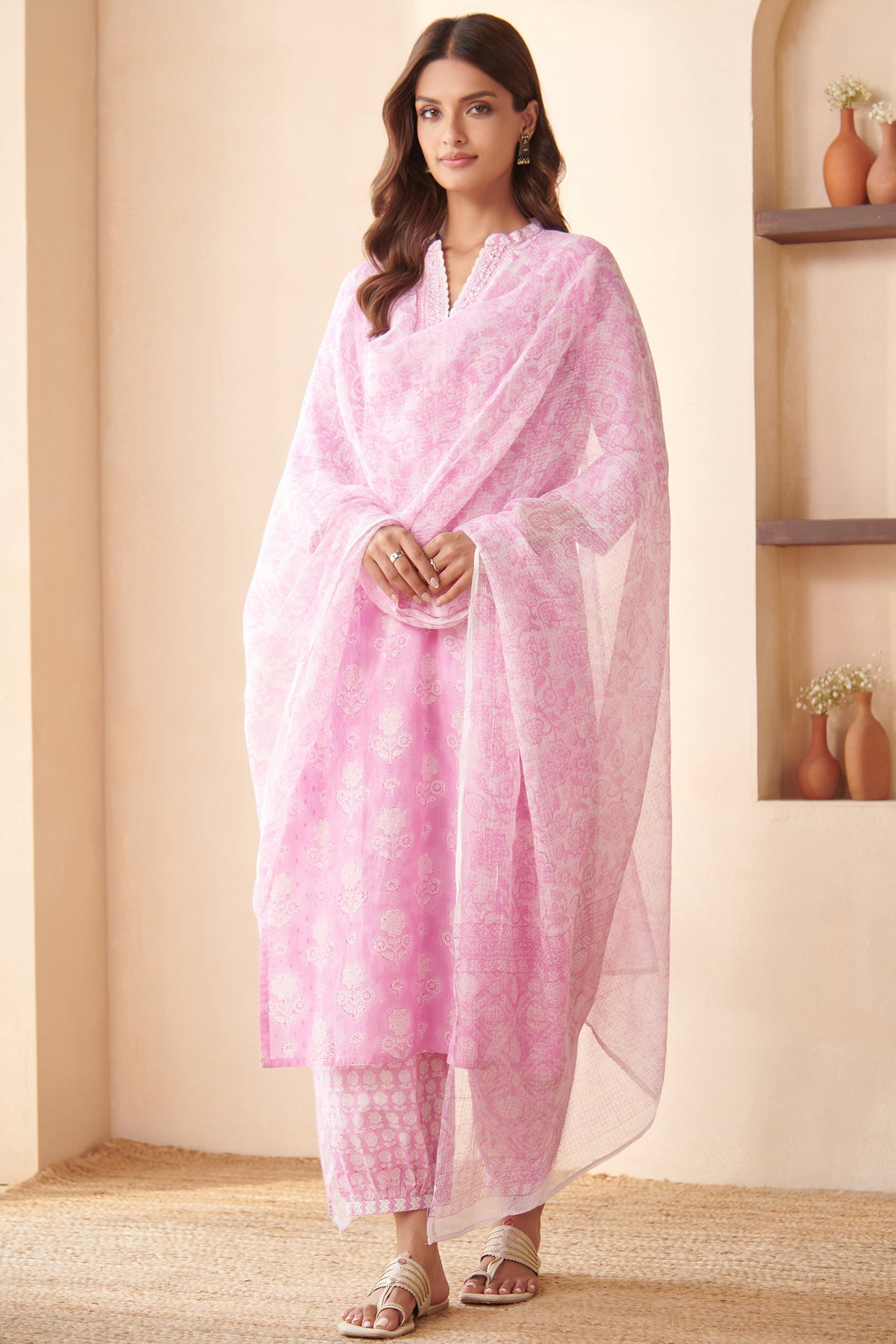 Nasrine Fazeen Sanganeri Dupatta