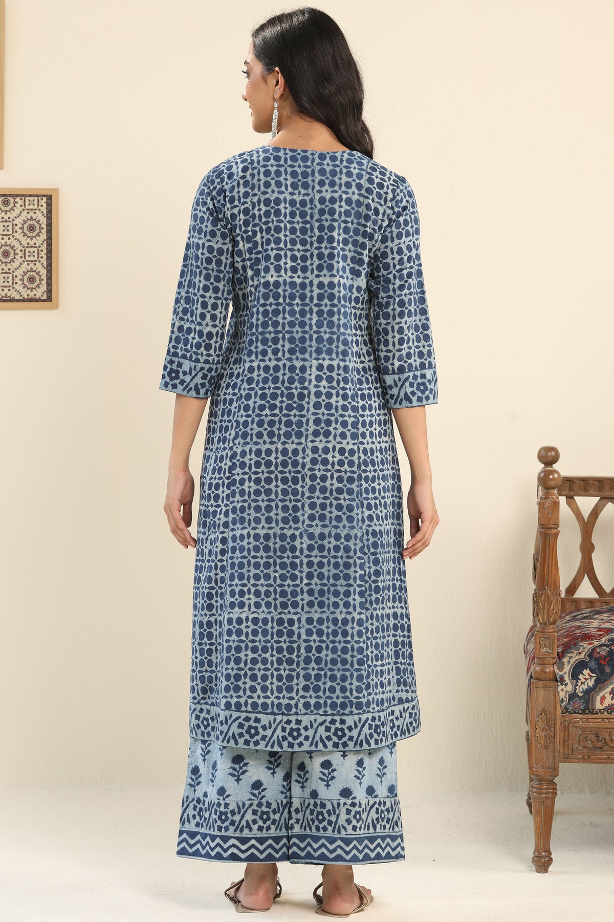 Nurtaj Seerat Bagru Kurta