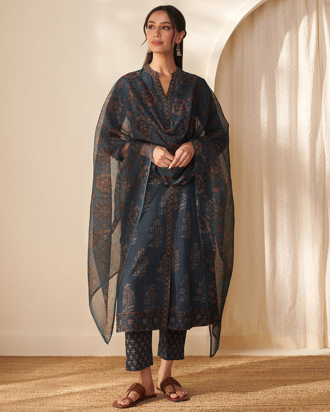 Sehra Faiza Akola Dabu Dupatta