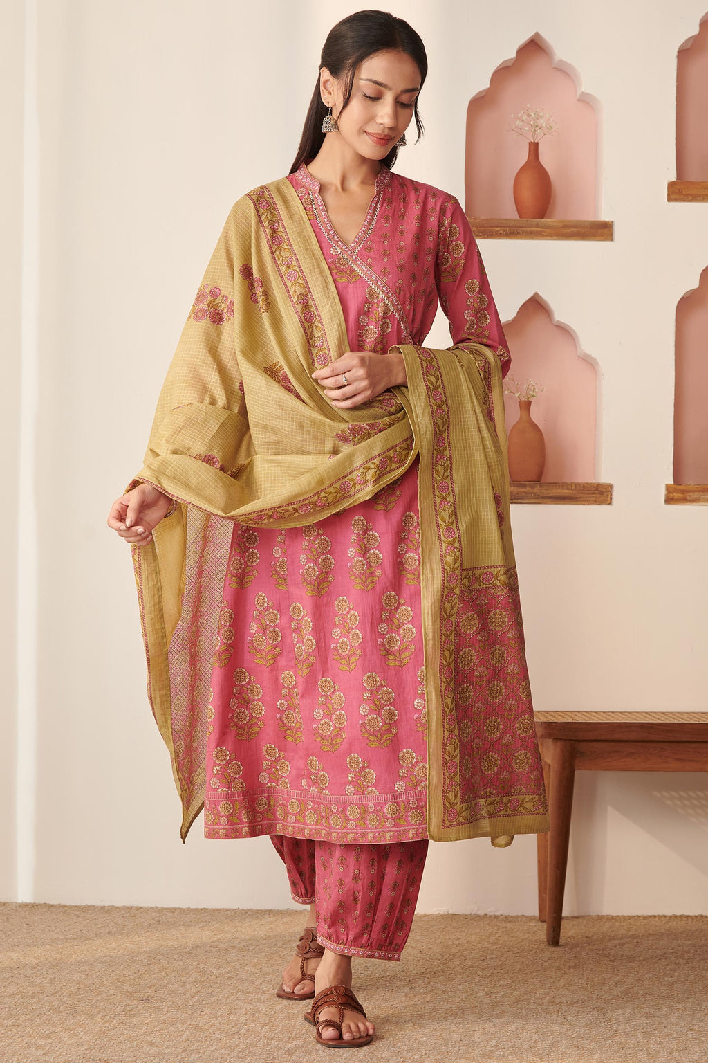 Gauhar Zaaida Sanganeri Dupatta