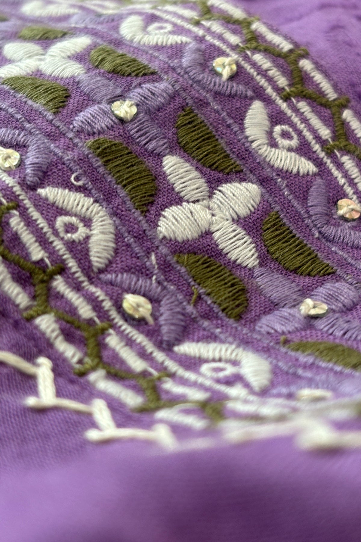 Mehraab Shaheena Purple Kurta