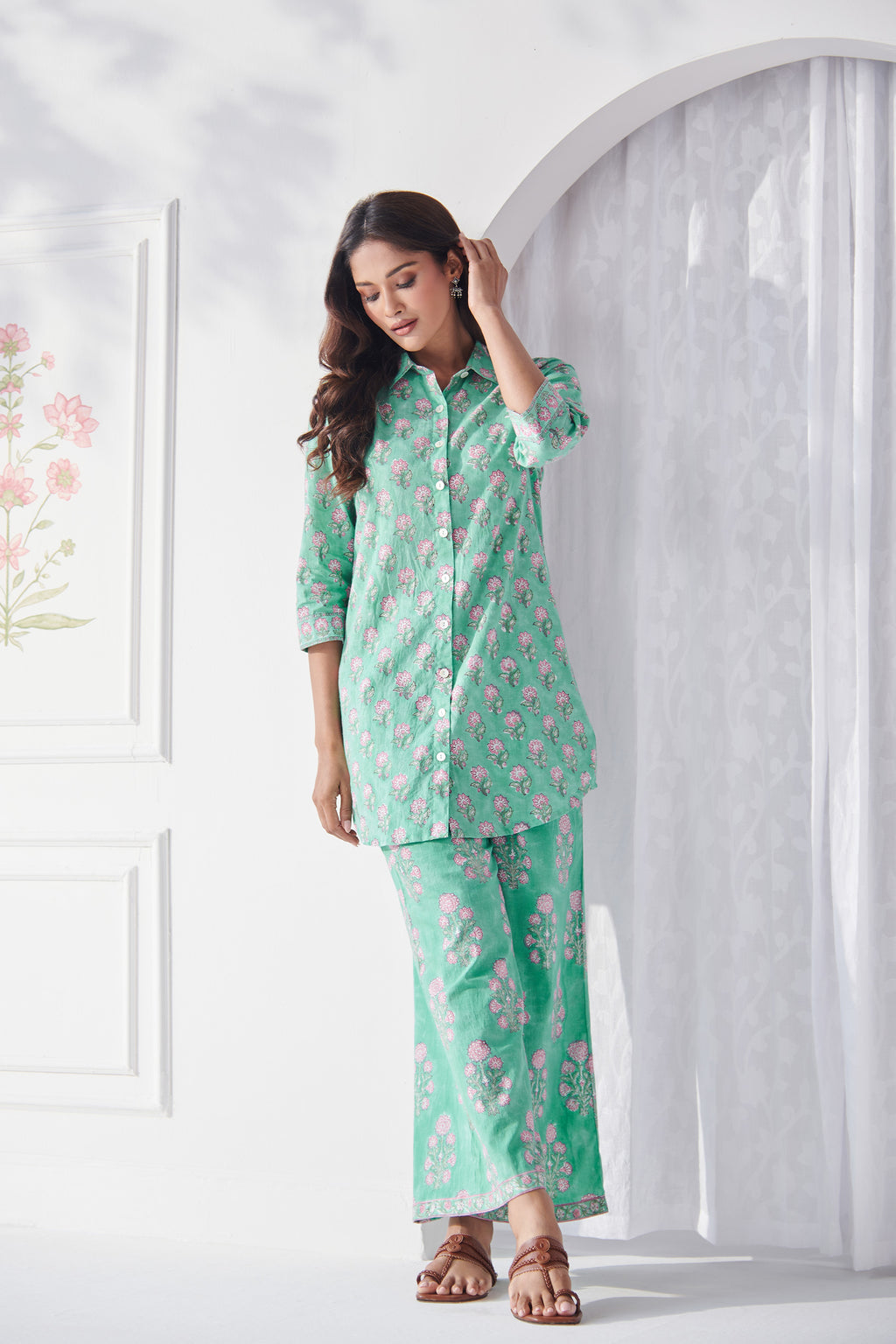 Gulbahar Zahida Sanganeri Co-Ord Set