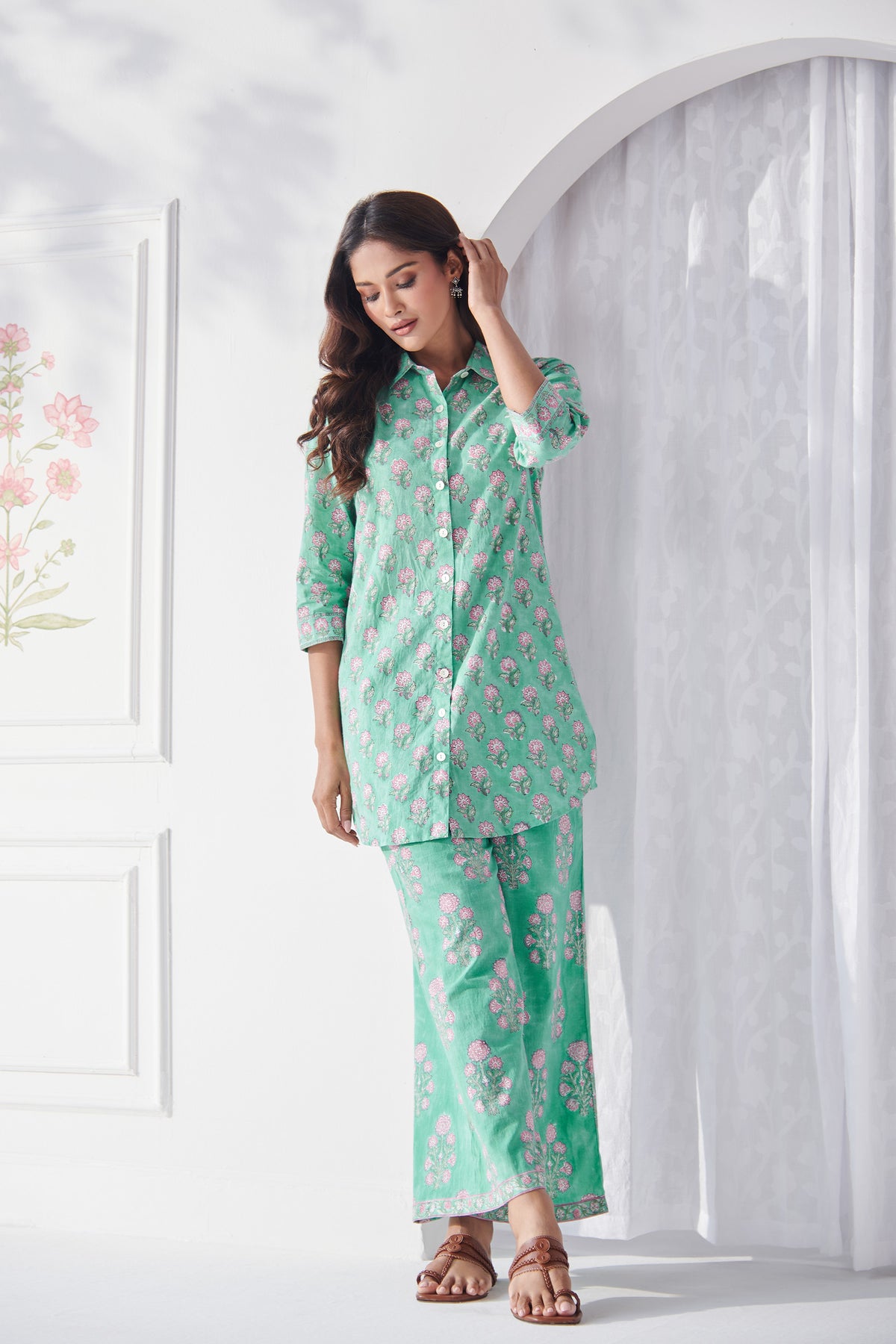 Gulbahar Zahida Sanganeri Co-Ord Set
