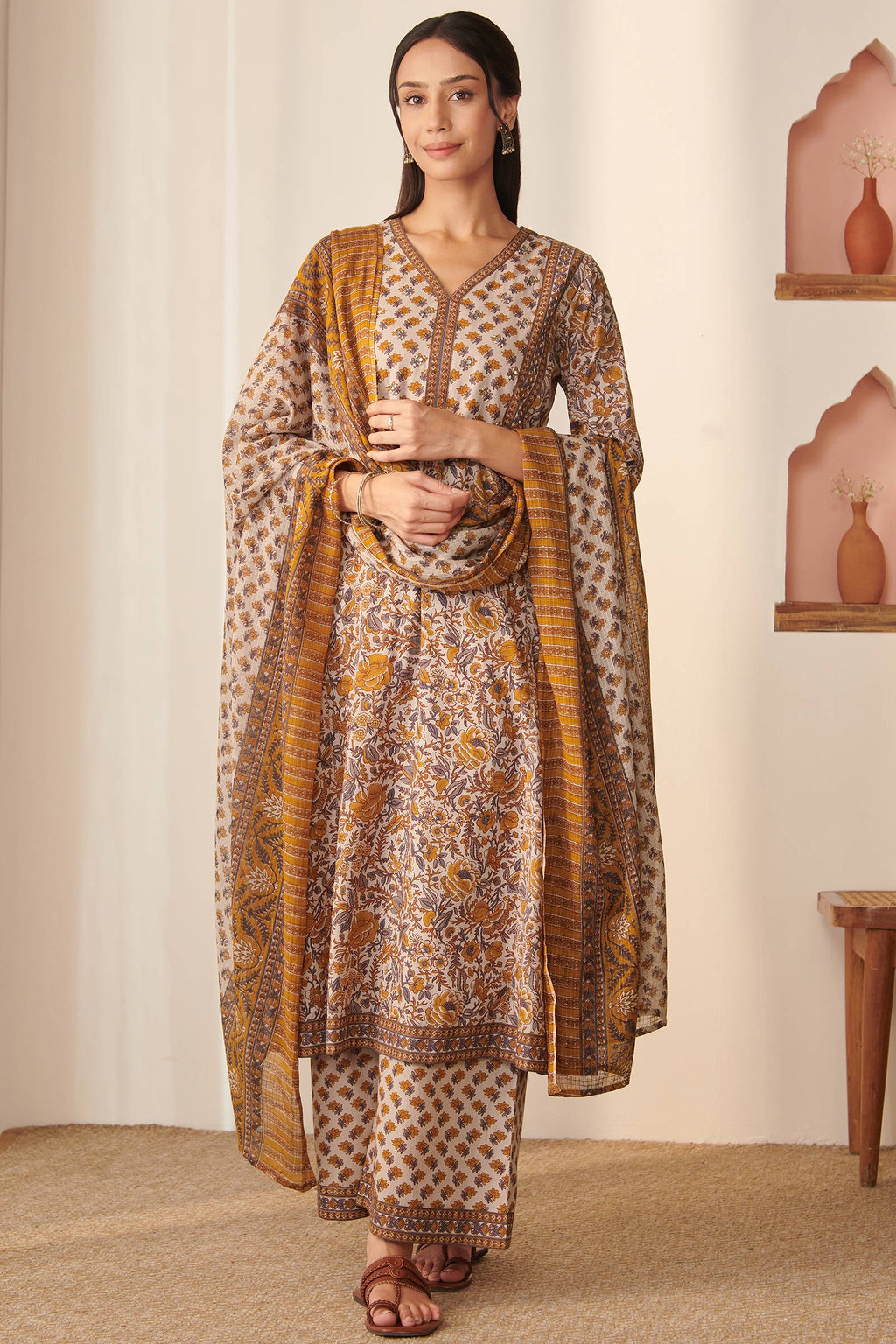 Surplus: Gauhar Shireen Sanganeri Dupatta