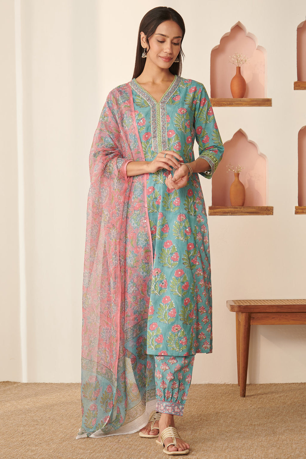 Gulbarg Armin Sanganeri Dupatta