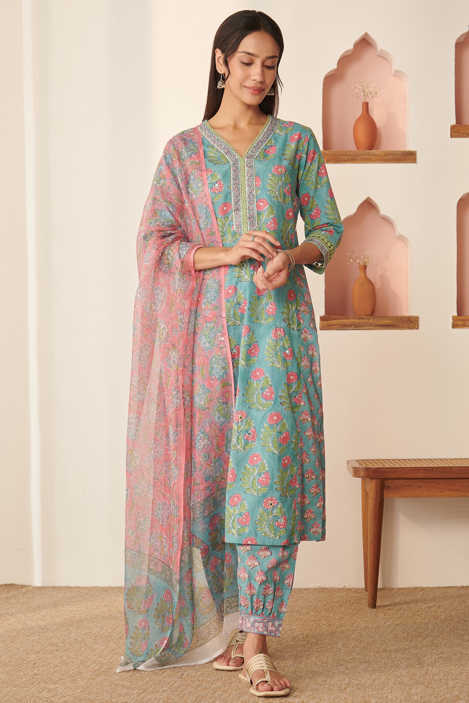 Gulbarg Armin Sanganeri Dupatta