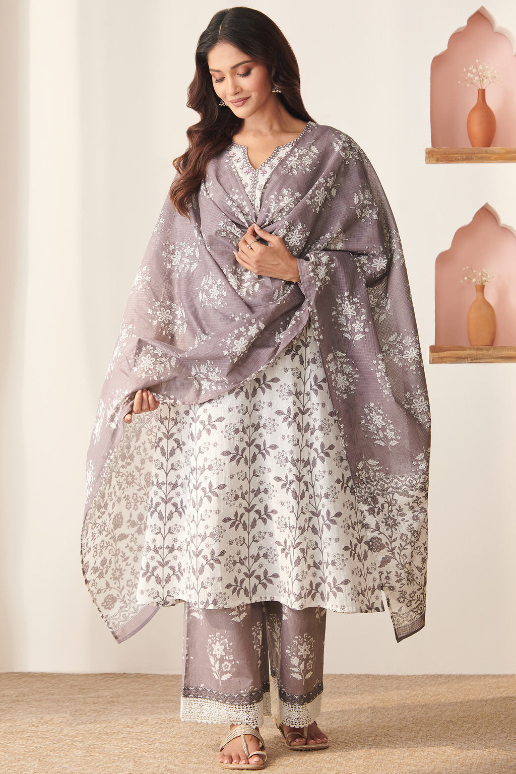 Gauhar Azma Sanganeri Dupatta