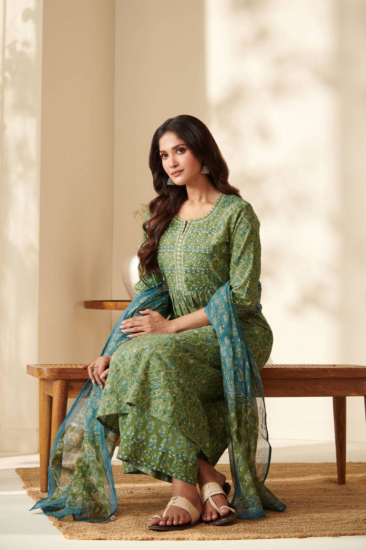 Gulbarg Niyati Sanganeri Dupatta