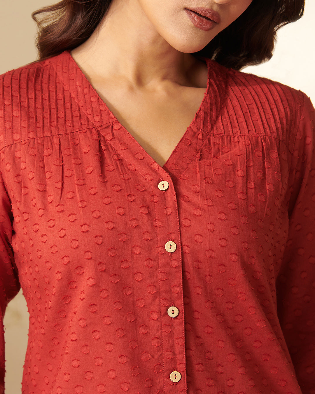 Roza Razia Ruby Red Top