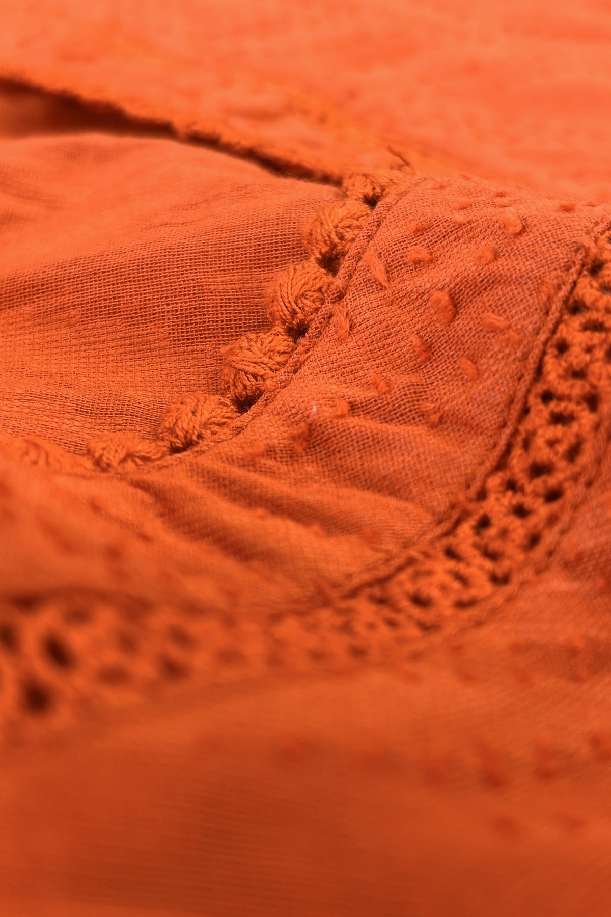 Roza Omaira Orange Kurta