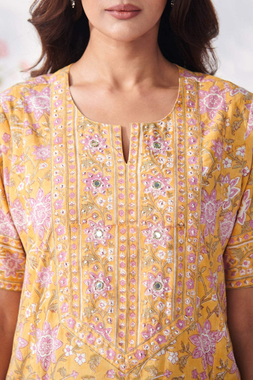 Gulbahar Shaheena Sanganeri Kaftan