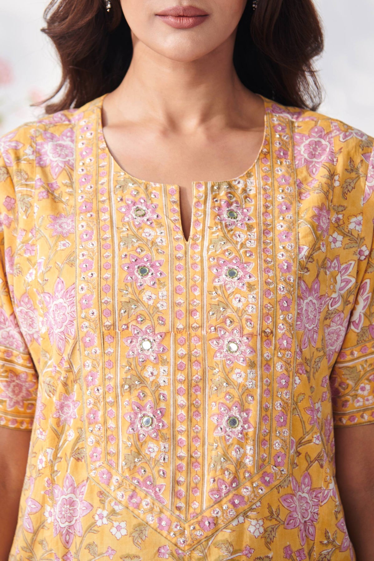 Gulbahar Shaheena Sanganeri Kaftan