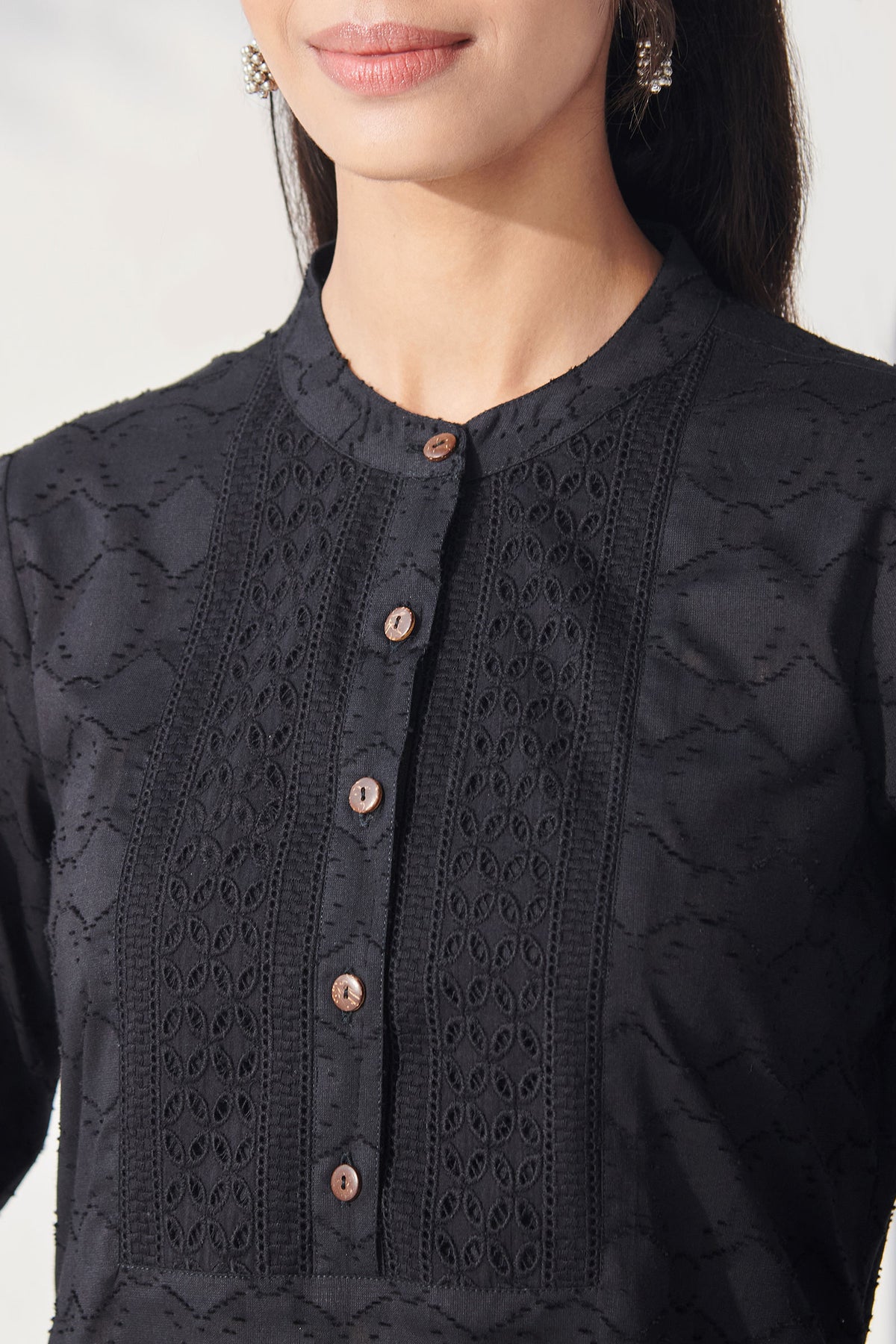 Mumtaz Nazma Black Co-Ord Set
