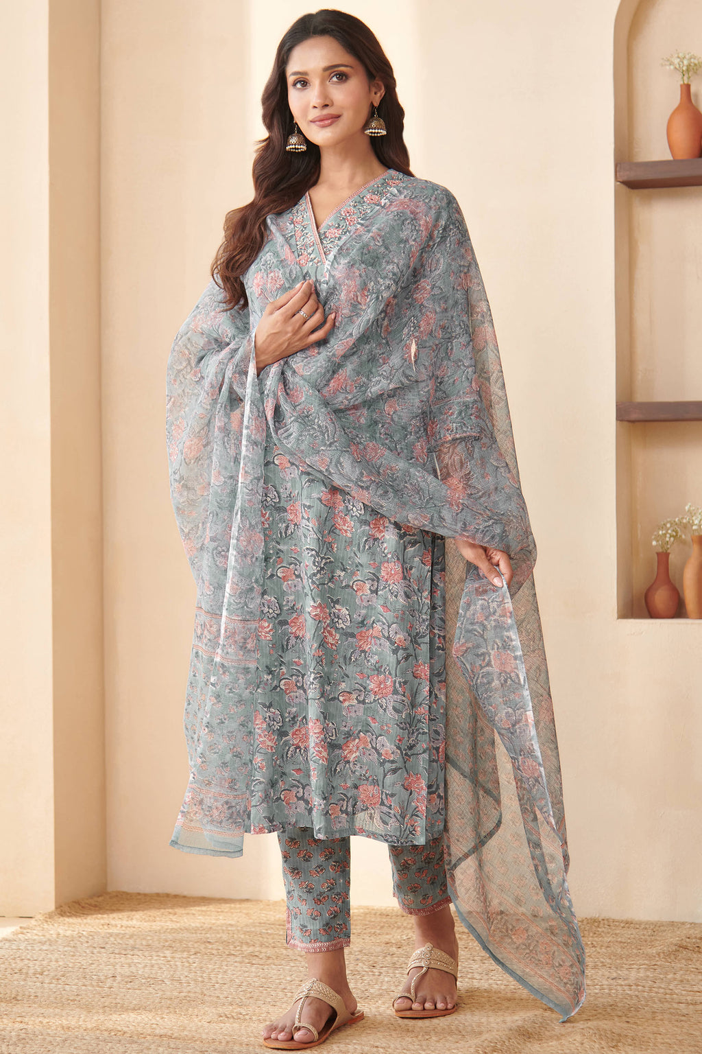 Nasrine Mahi Sanganeri Dupatta