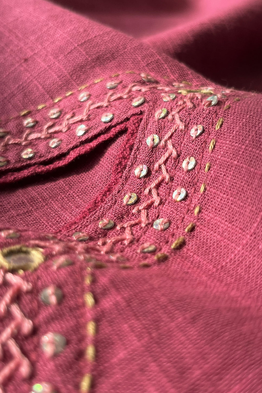 Surplus: Roza Azma Mauve Kurta