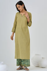 Roza Seerat Sage Green Kurta