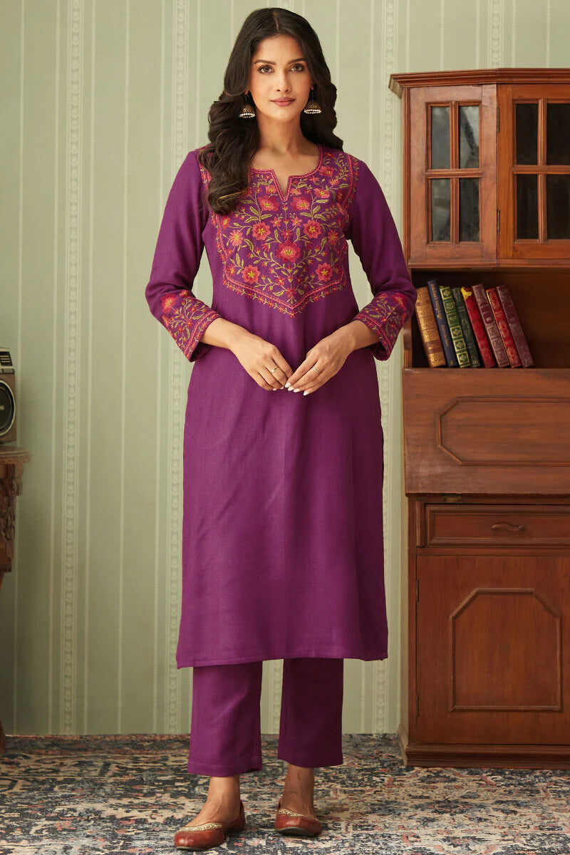 Surplus: Naadirah Faiza Faux Wool Kurta