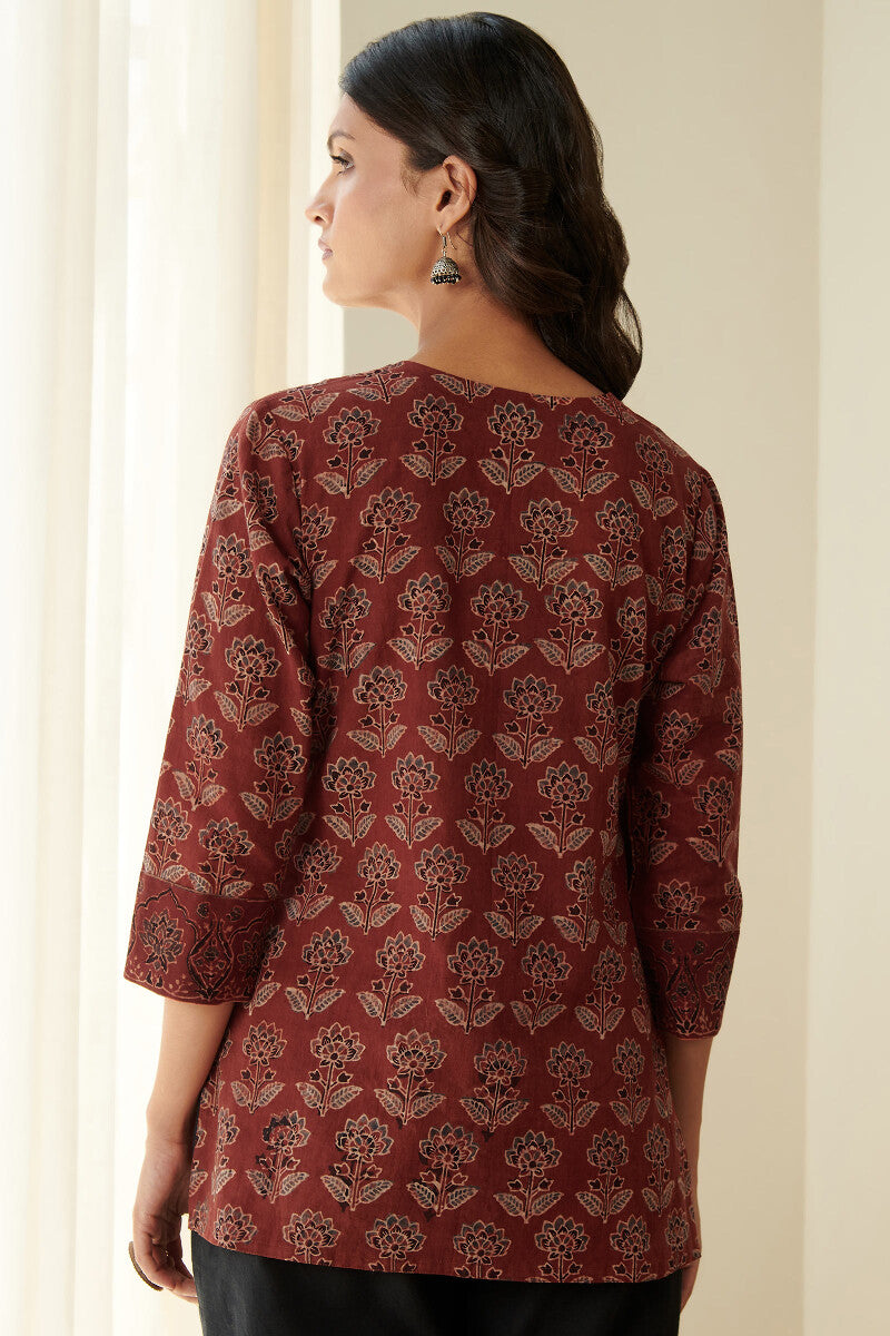 Sehra Maisara Ajrak Top