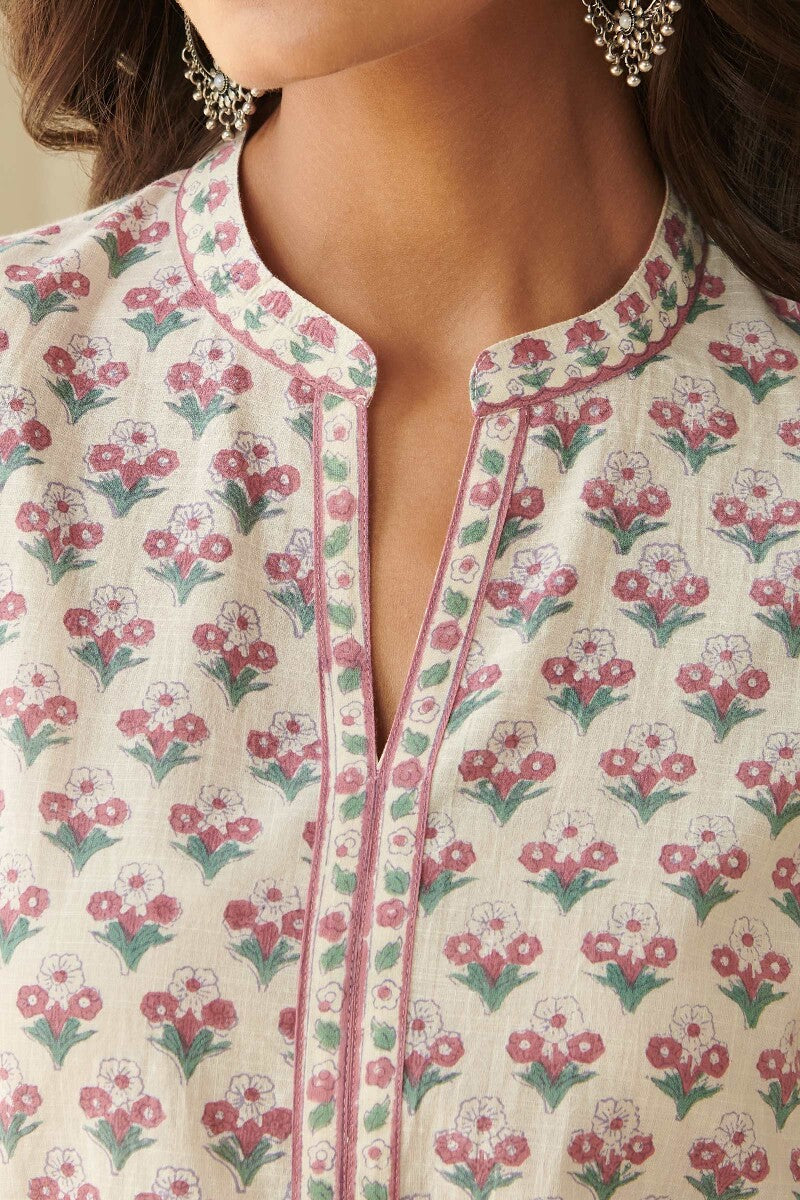 Gulshan Bagh Yasmina Sanganeri Kurta