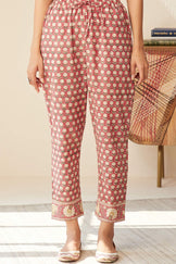 Gulshan Bagh Farah Sanganeri Narrow Pants