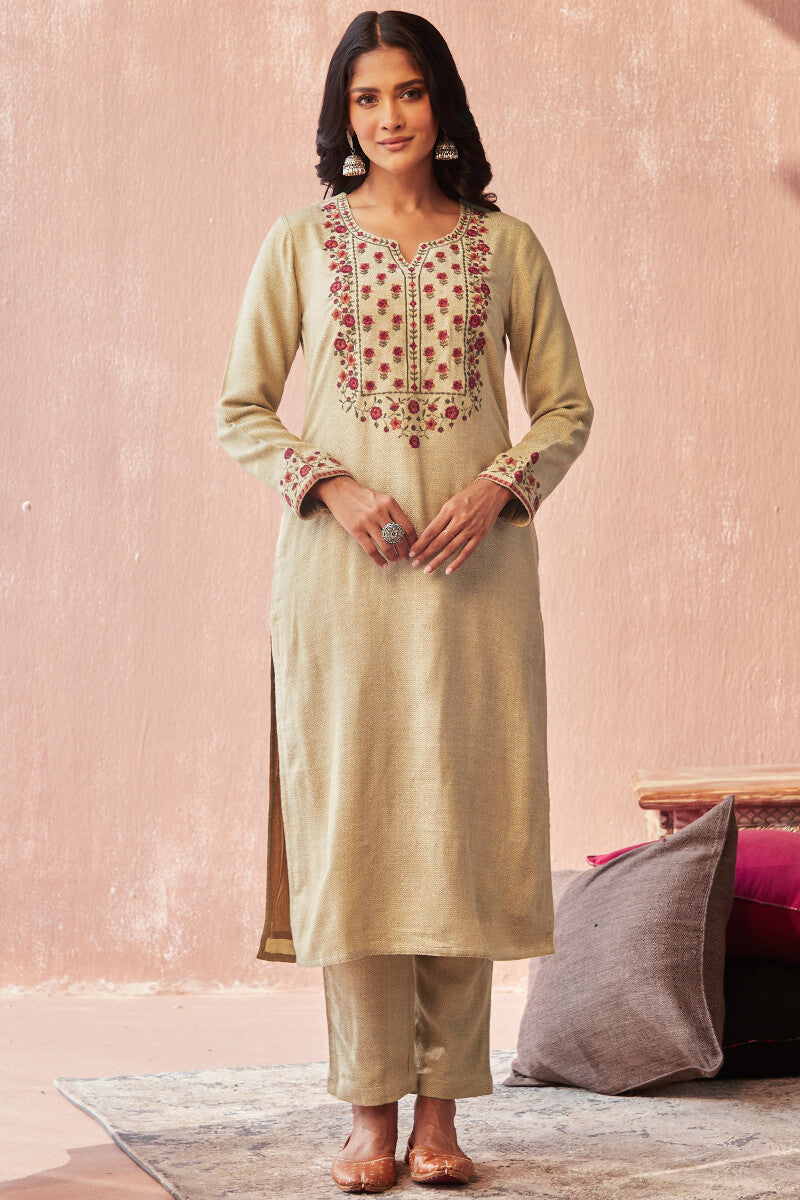 Naadirah Zeena Faux Wool Kurta
