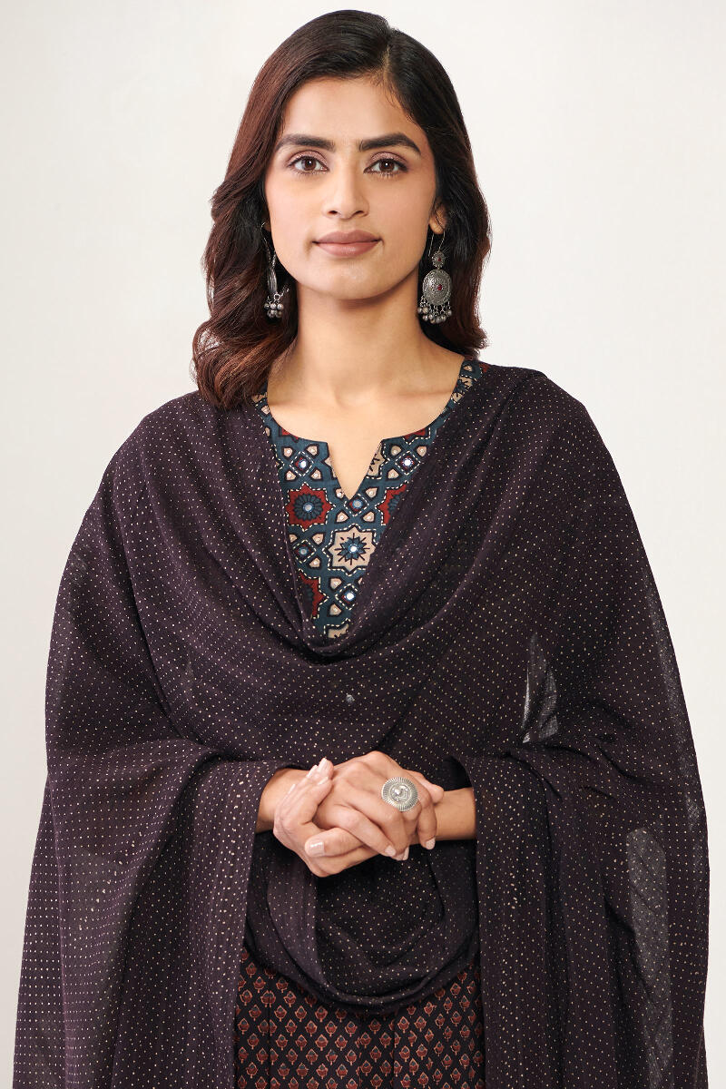 Sehra Tara Ajrak Dupatta