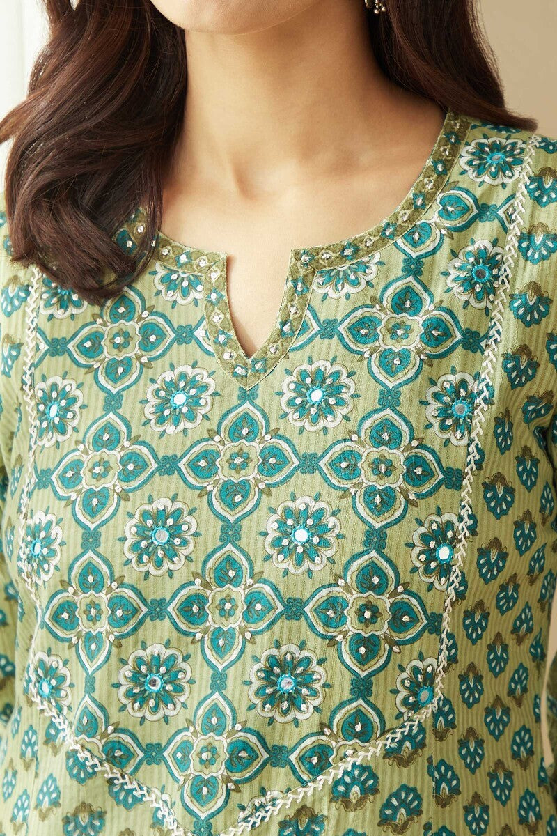 Gauhar Siya Sanganeri Kurta