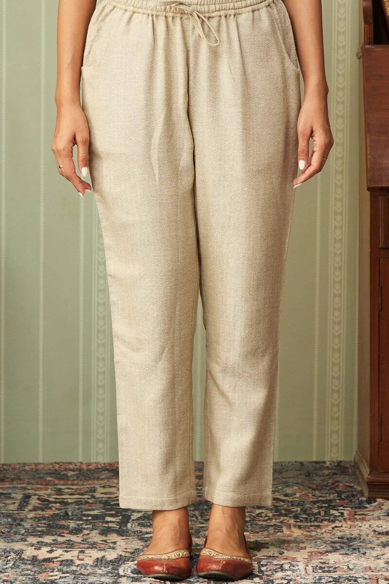 Surplus: Naadirah Zainab Faux Wool Narrow Pants