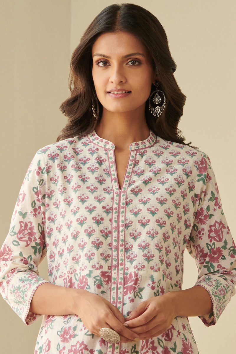 Gulshan Bagh Yasmina Sanganeri Kurta