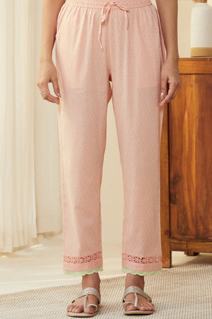 Gulnaz Ruhani Dobby Narrow Pants