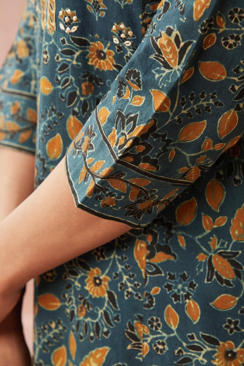 Sehra Saba Ajrak Kurta